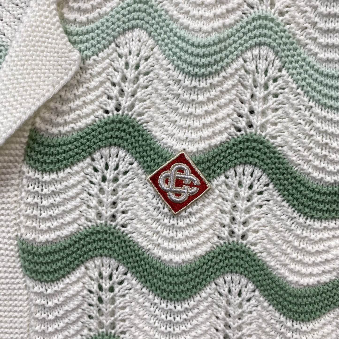 Casablanca Crochet Set Green Gradient
