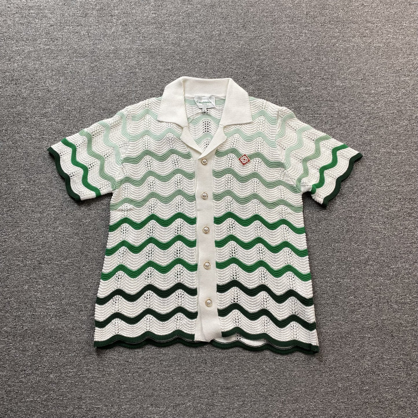 Casablanca Crochet Set Green Gradient