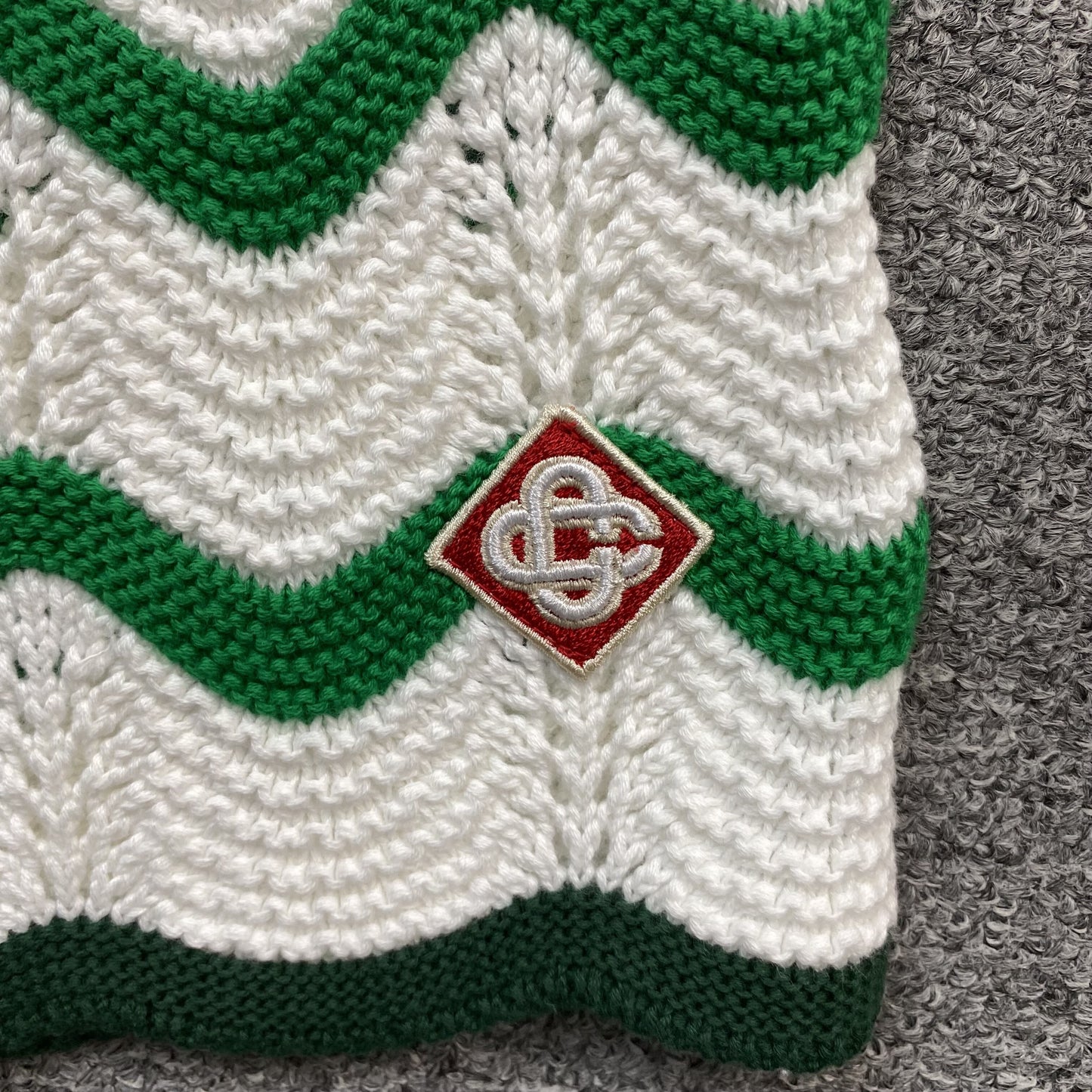 Casablanca Crochet Set Green Gradient