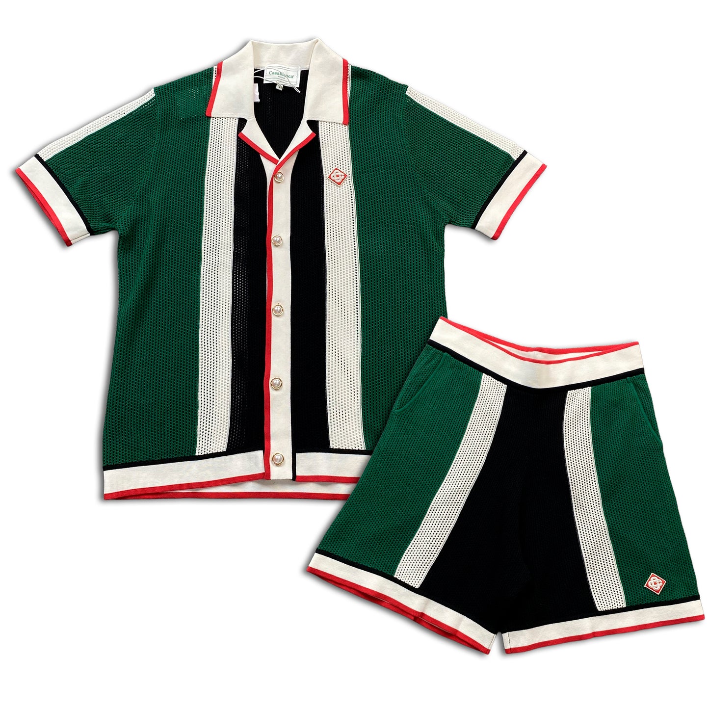 Casablanca Crochet Set Green