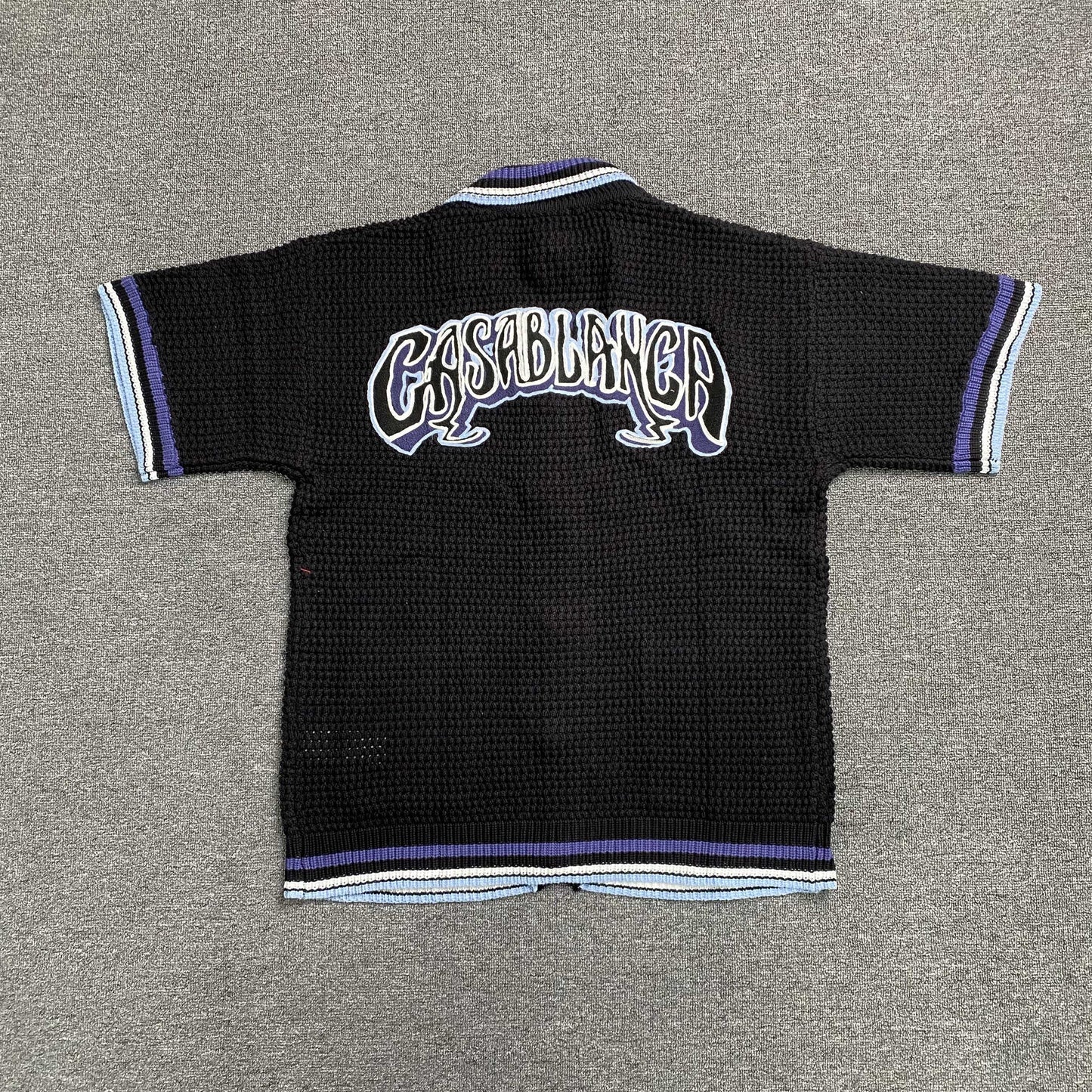 Casablanca Crochet Set Logo Black