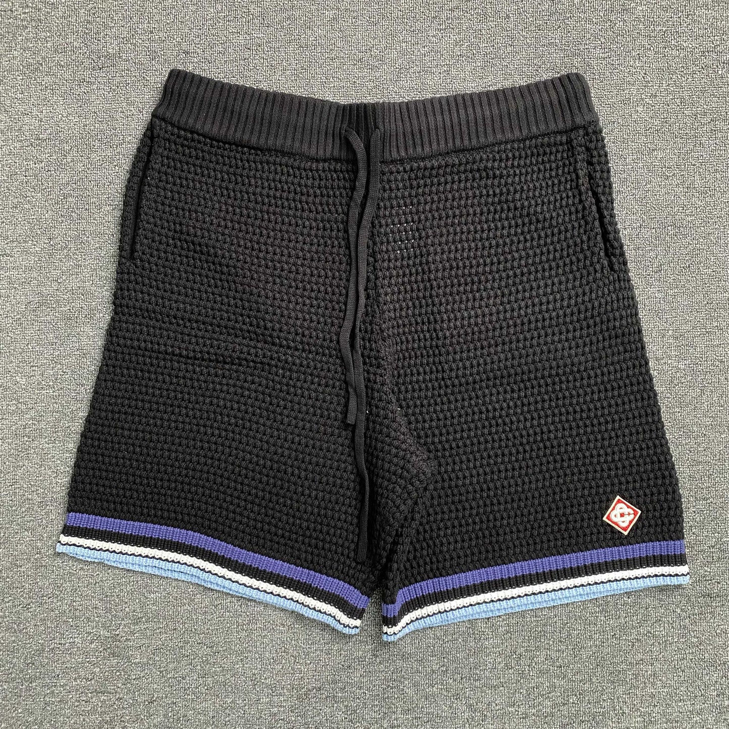 Casablanca Crochet Set Logo Black