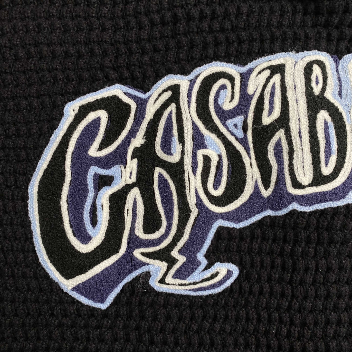 Casablanca Crochet Set Logo Black