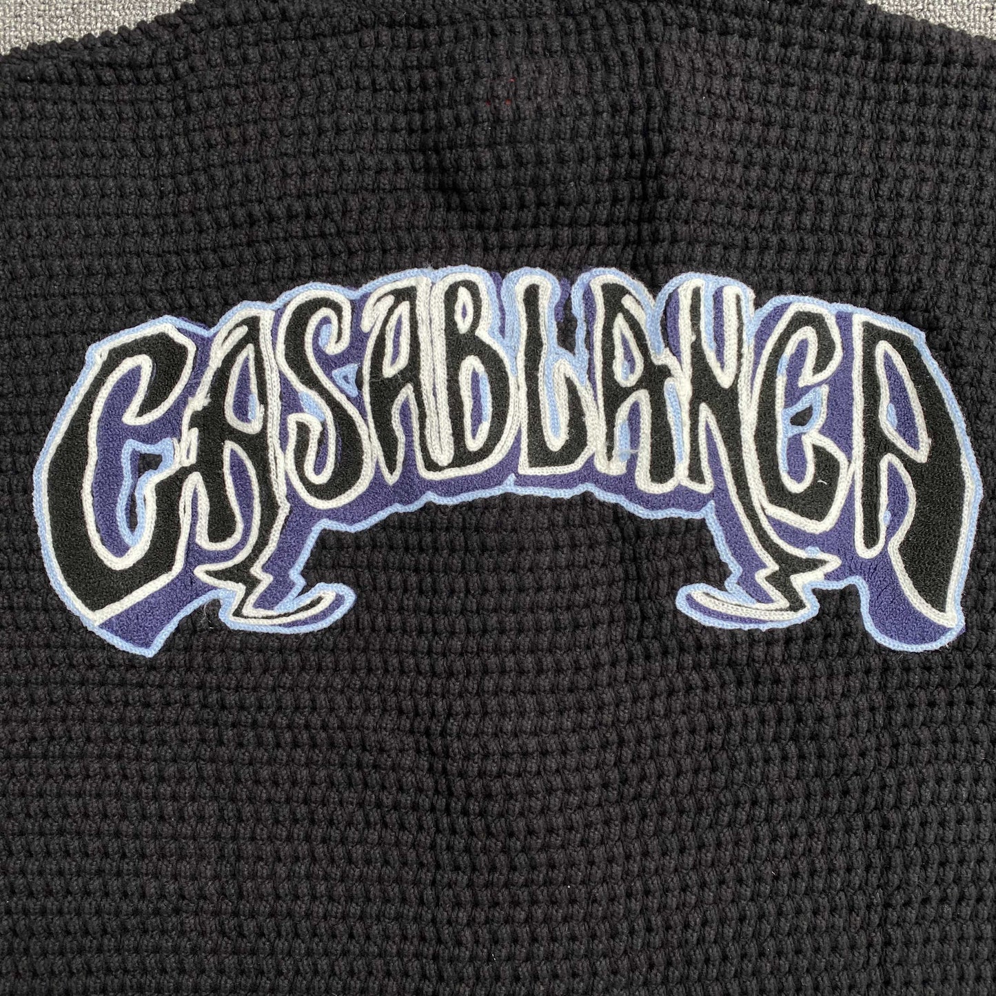 Casablanca Crochet Set Logo Black
