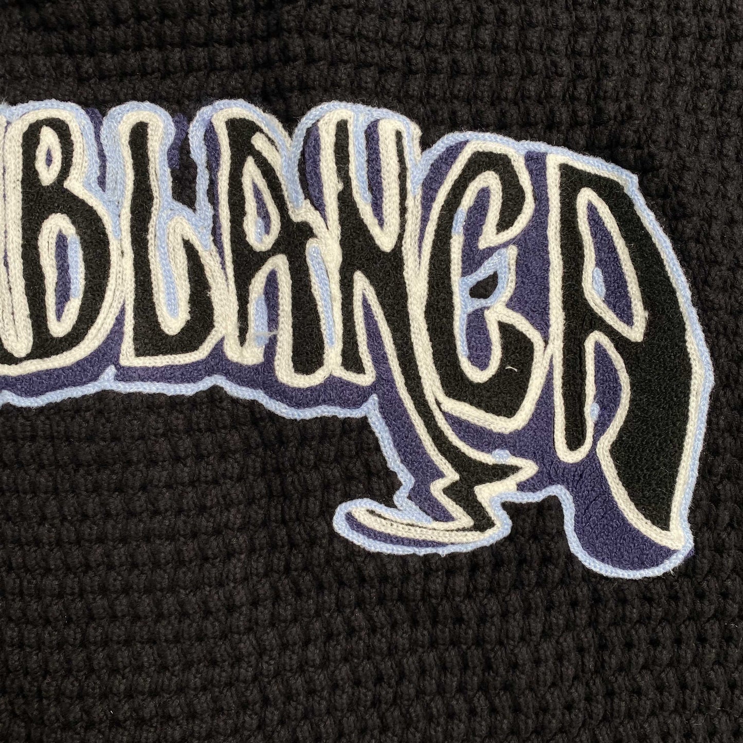 Casablanca Crochet Set Logo Black