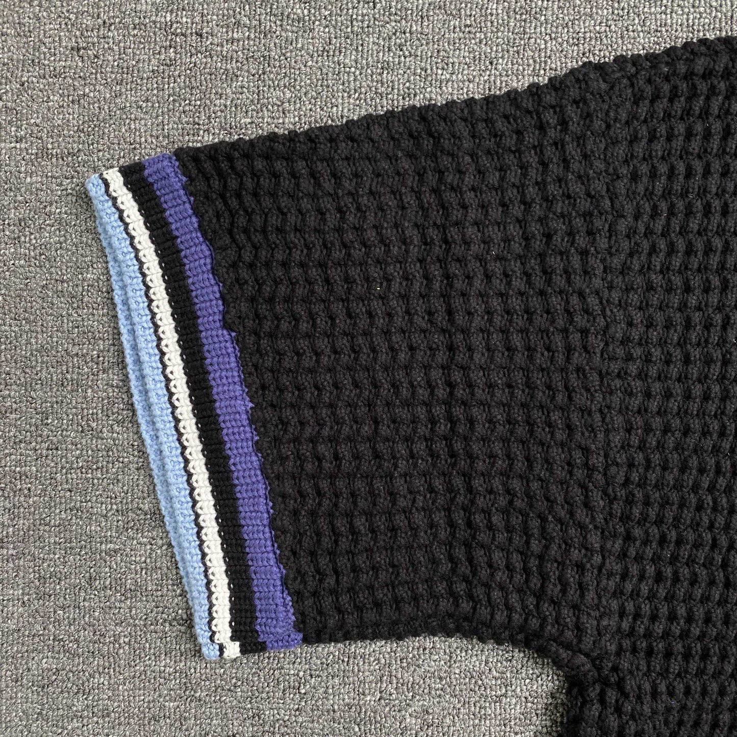 Casablanca Crochet Set Logo Black