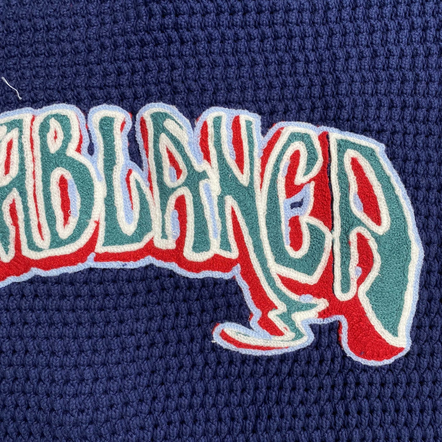 Casablanca Crochet Set Logo Blue