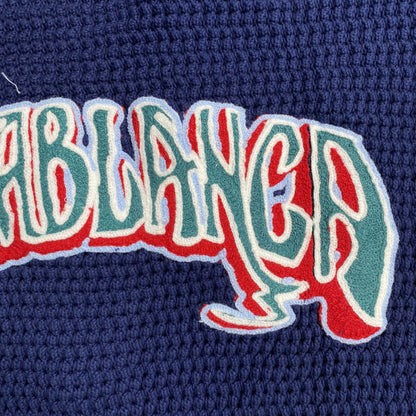 Casablanca Crochet Set Logo Blue