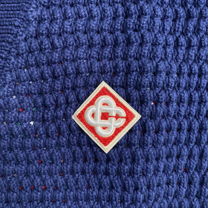 Casablanca Crochet Set Logo Blue