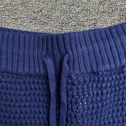 Casablanca Crochet Set Logo Blue