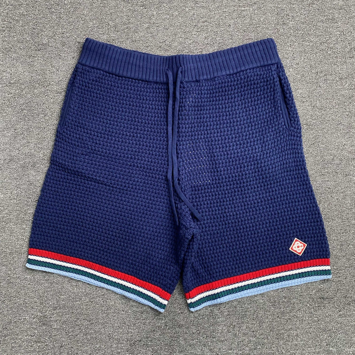 Casablanca Crochet Set Logo Blue