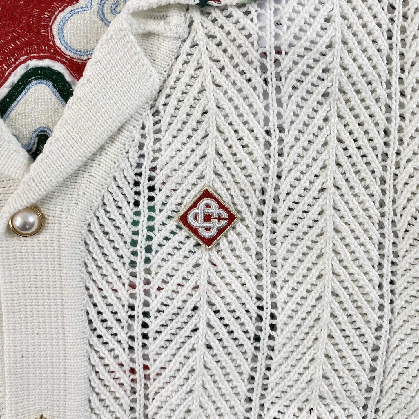 Casablanca Crochet Set Logo White