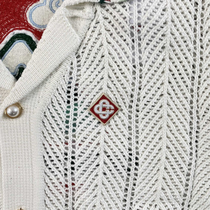 Casablanca Crochet Set Logo White