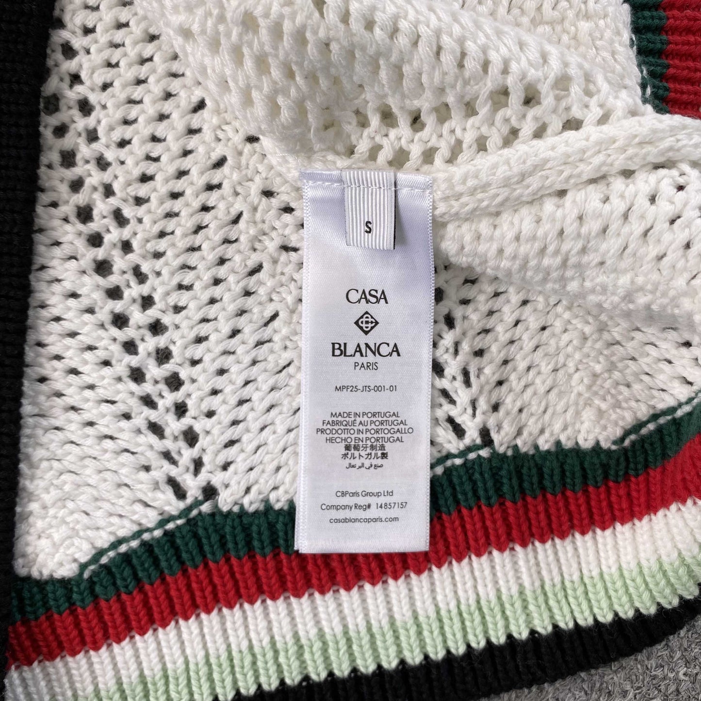 Casablanca Crochet Set Logo White