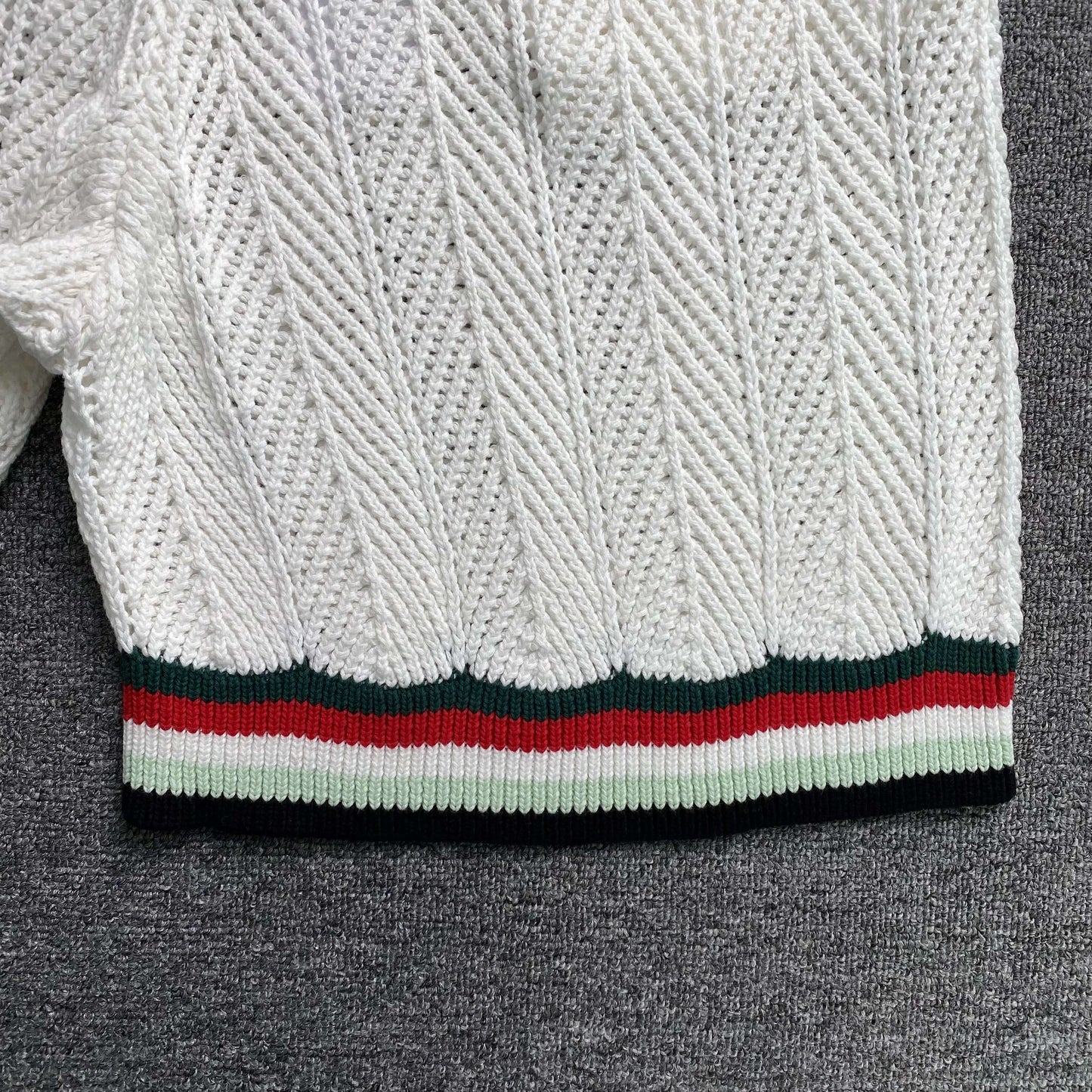 Casablanca Crochet Set Logo White