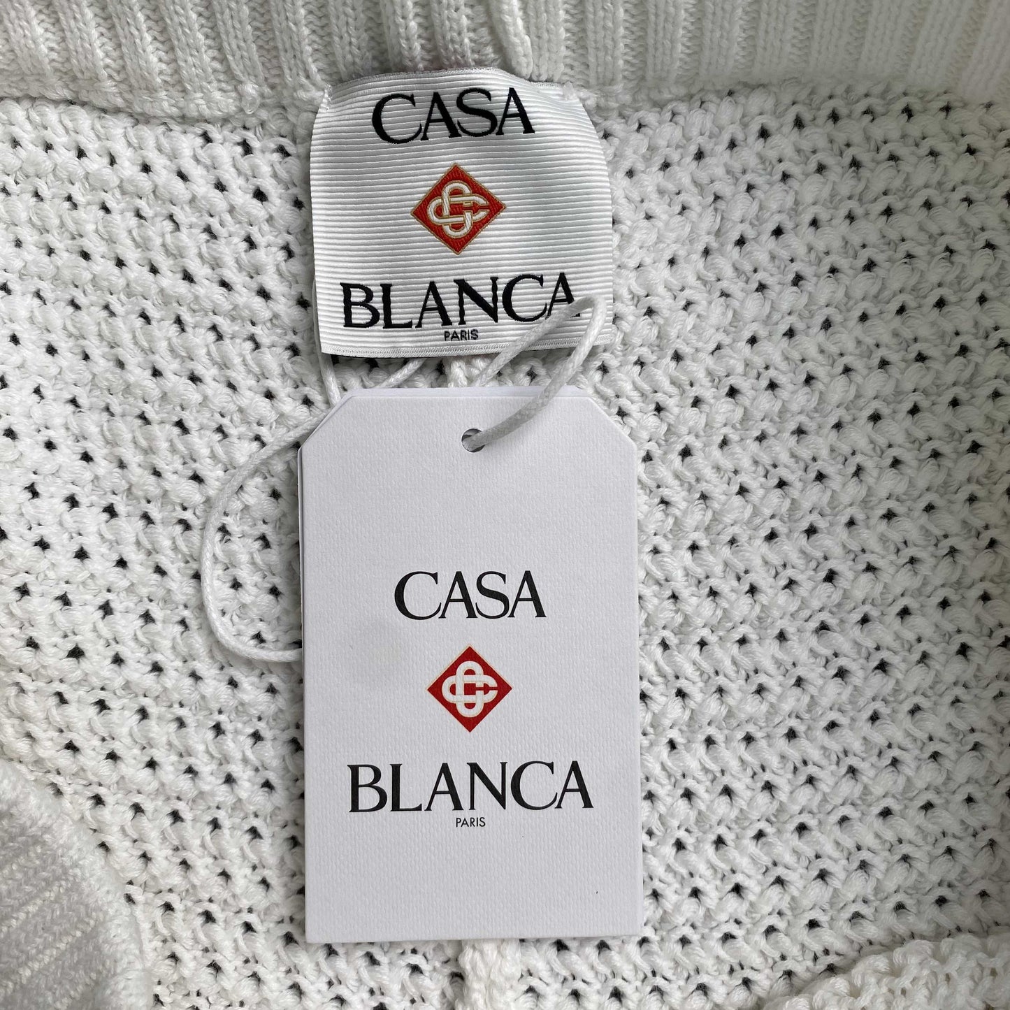 Casablanca Crochet Set Logo White