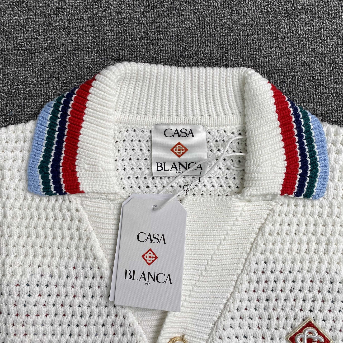 Casablanca Crochet Set Logo White