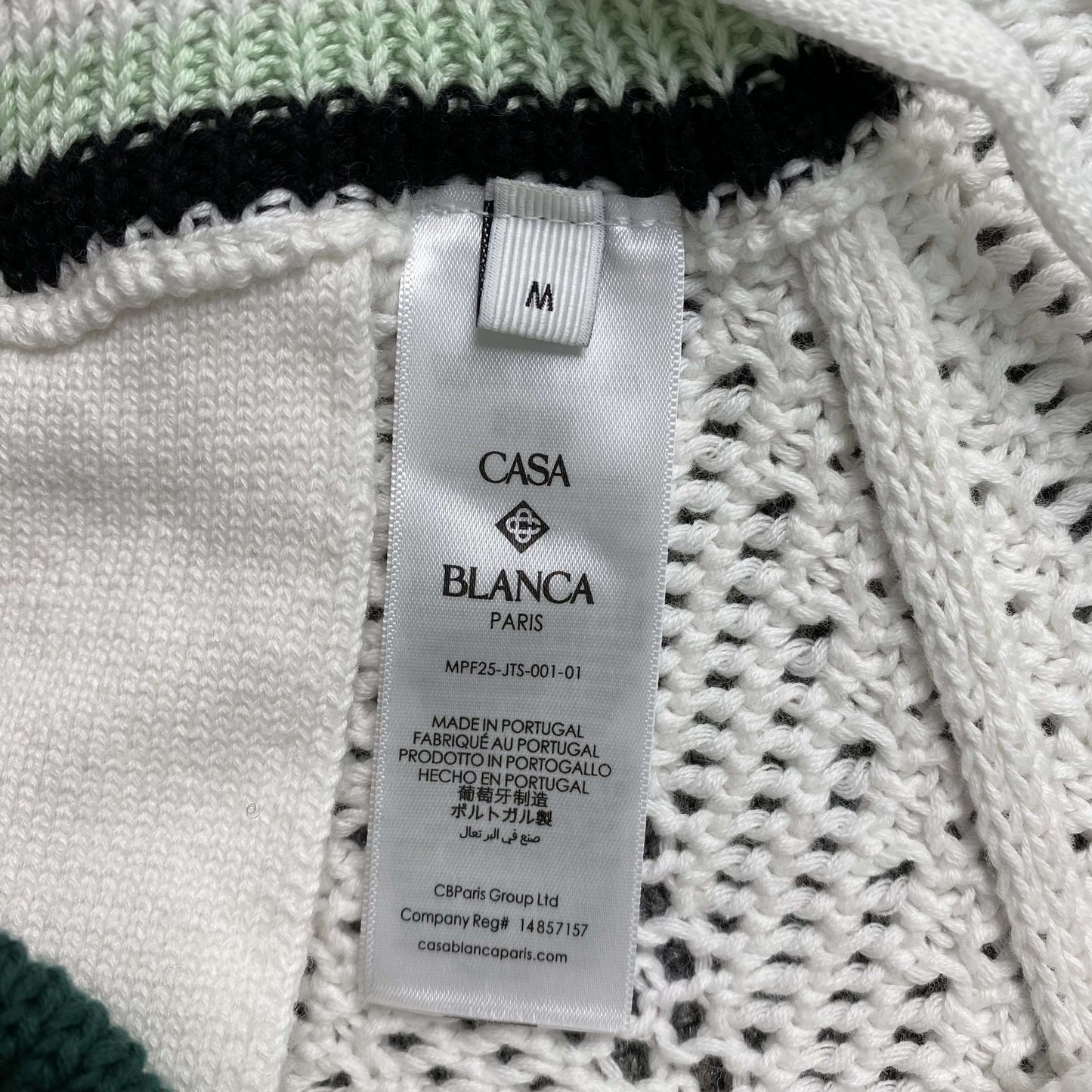 Casablanca Crochet Set Logo White