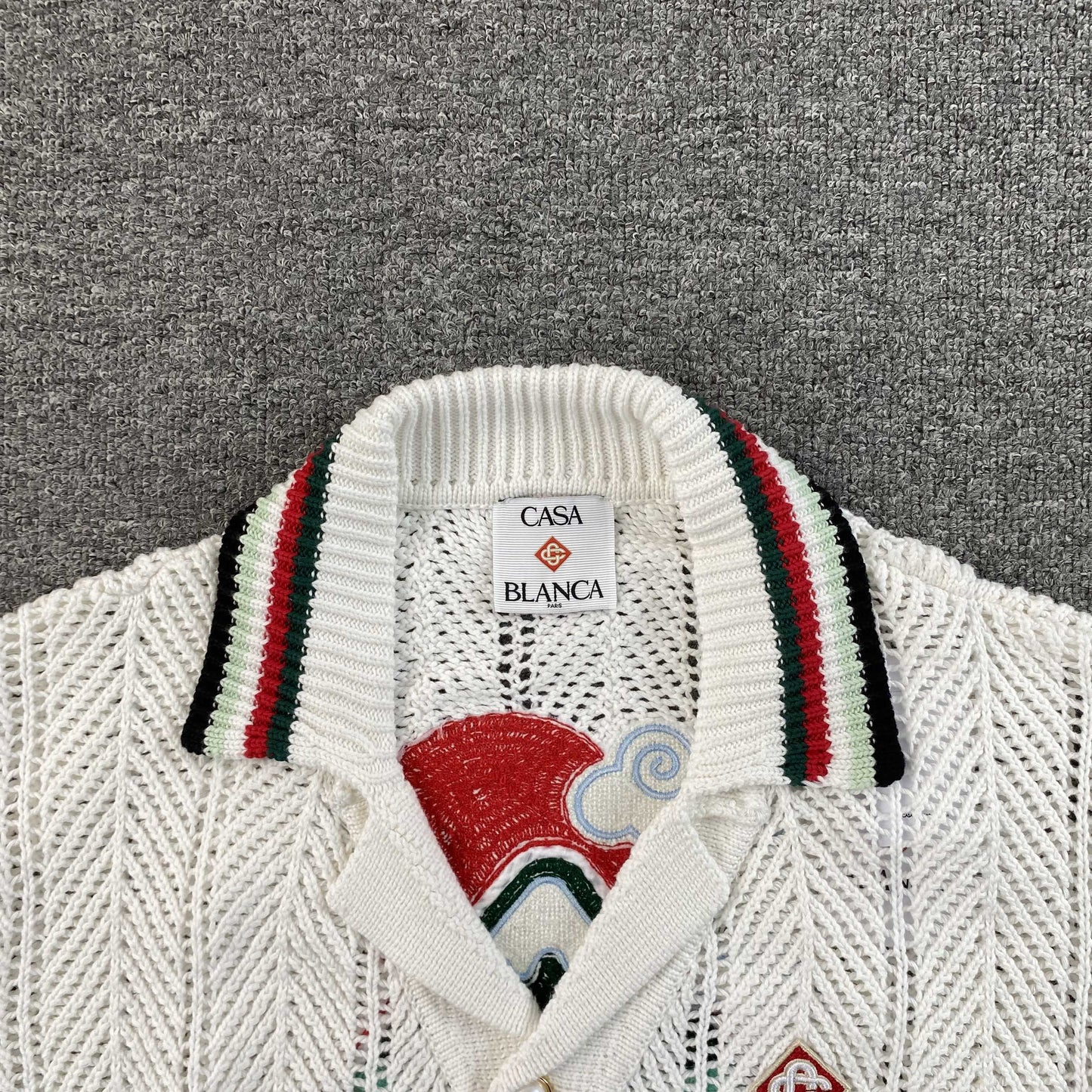 Casablanca Crochet Set Logo White