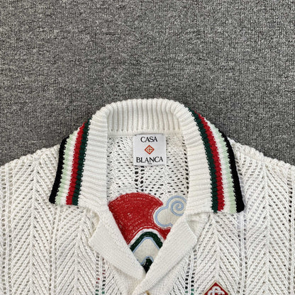 Casablanca Crochet Set Logo White