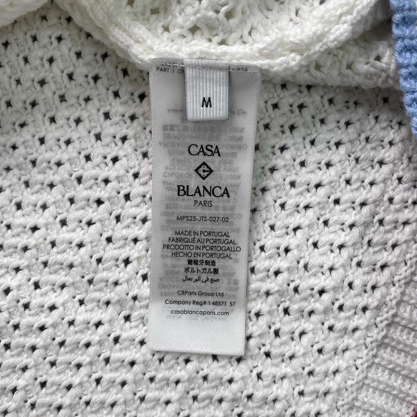 Casablanca Crochet Set Logo White