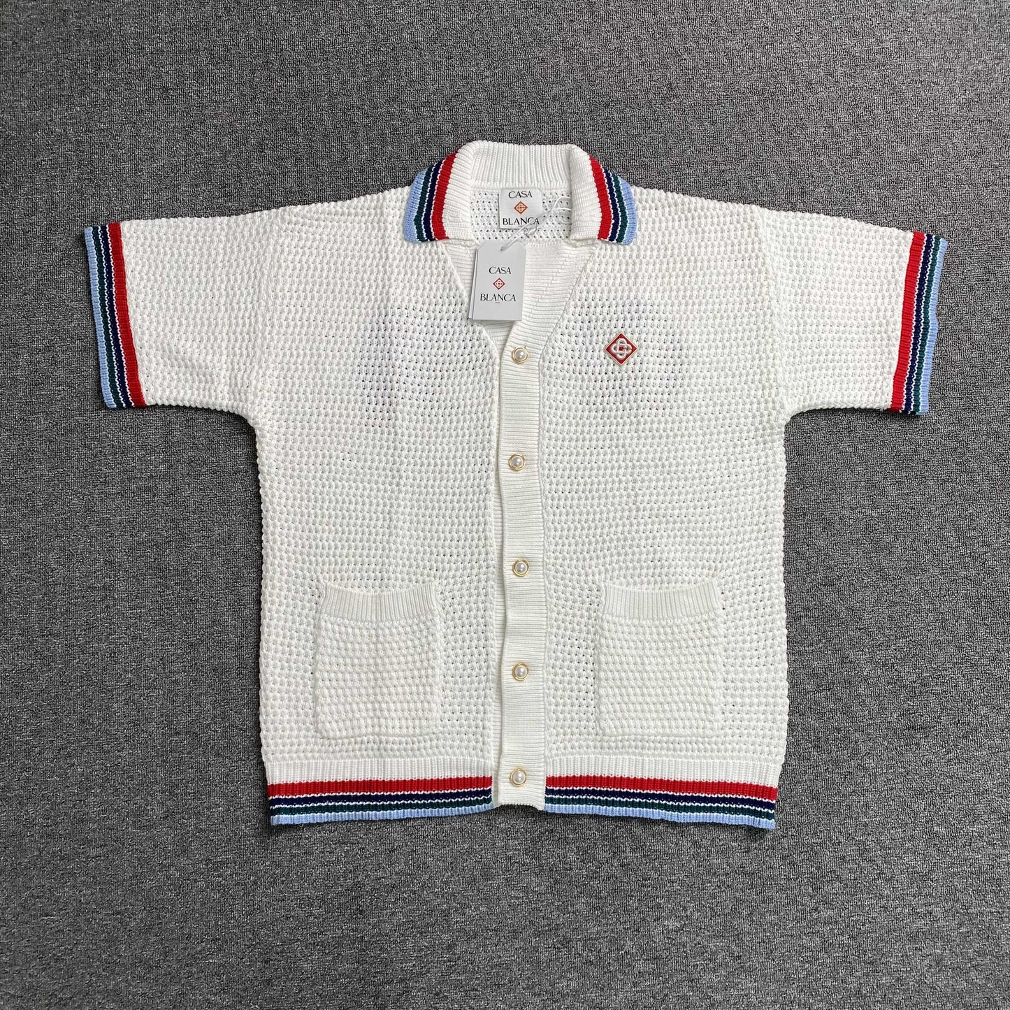 Casablanca Crochet Set Logo White