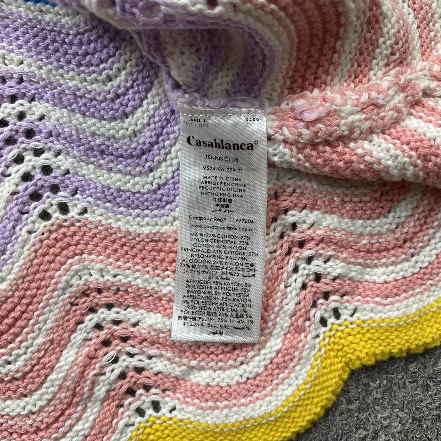 Casablanca Crochet Set Multicolor
