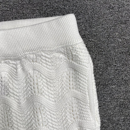 Casablanca Crochet Set White