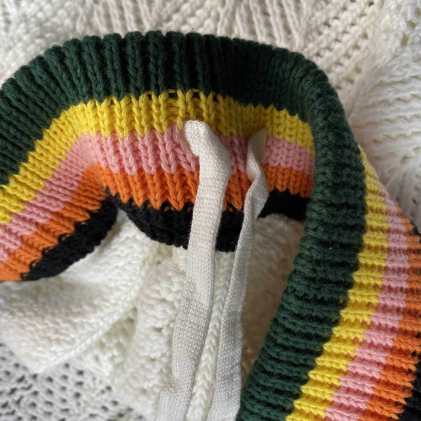 Casablanca Crochet Set White