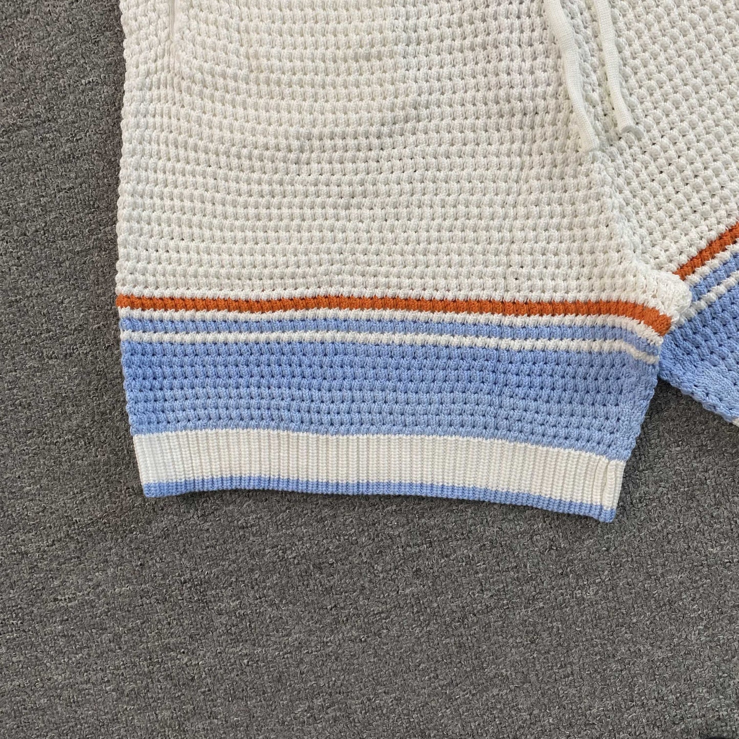 Casablanca Crochet Set White Blue