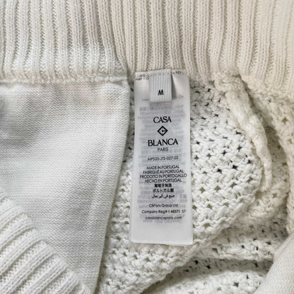 Casablanca Crochet Set White Blue