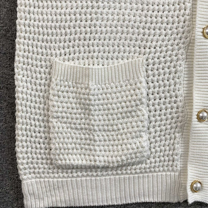 Casablanca Crochet Set White Blue