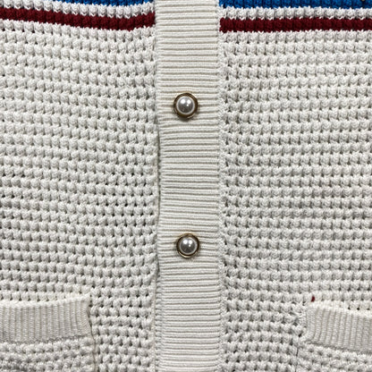 Casablanca Crochet Set White Green