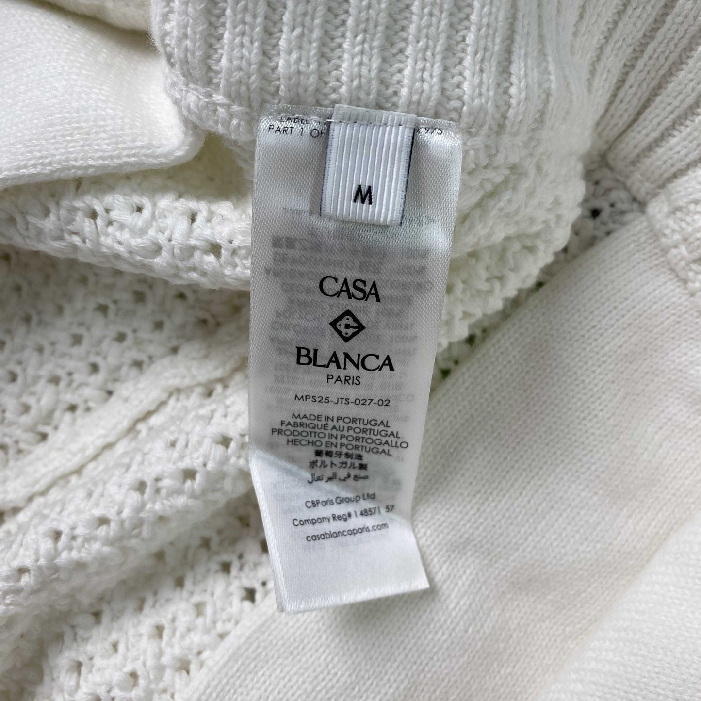 Casablanca Crochet Set White Green