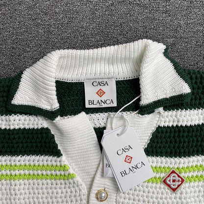 Casablanca Crochet Set White Green