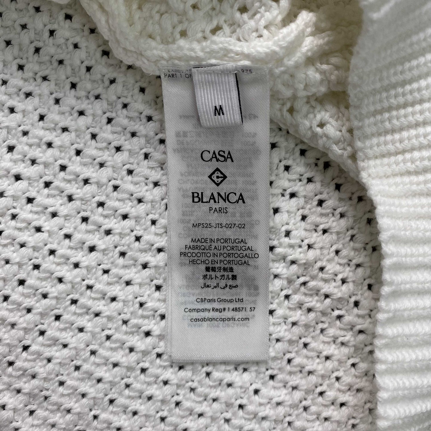 Casablanca Crochet Set White Green