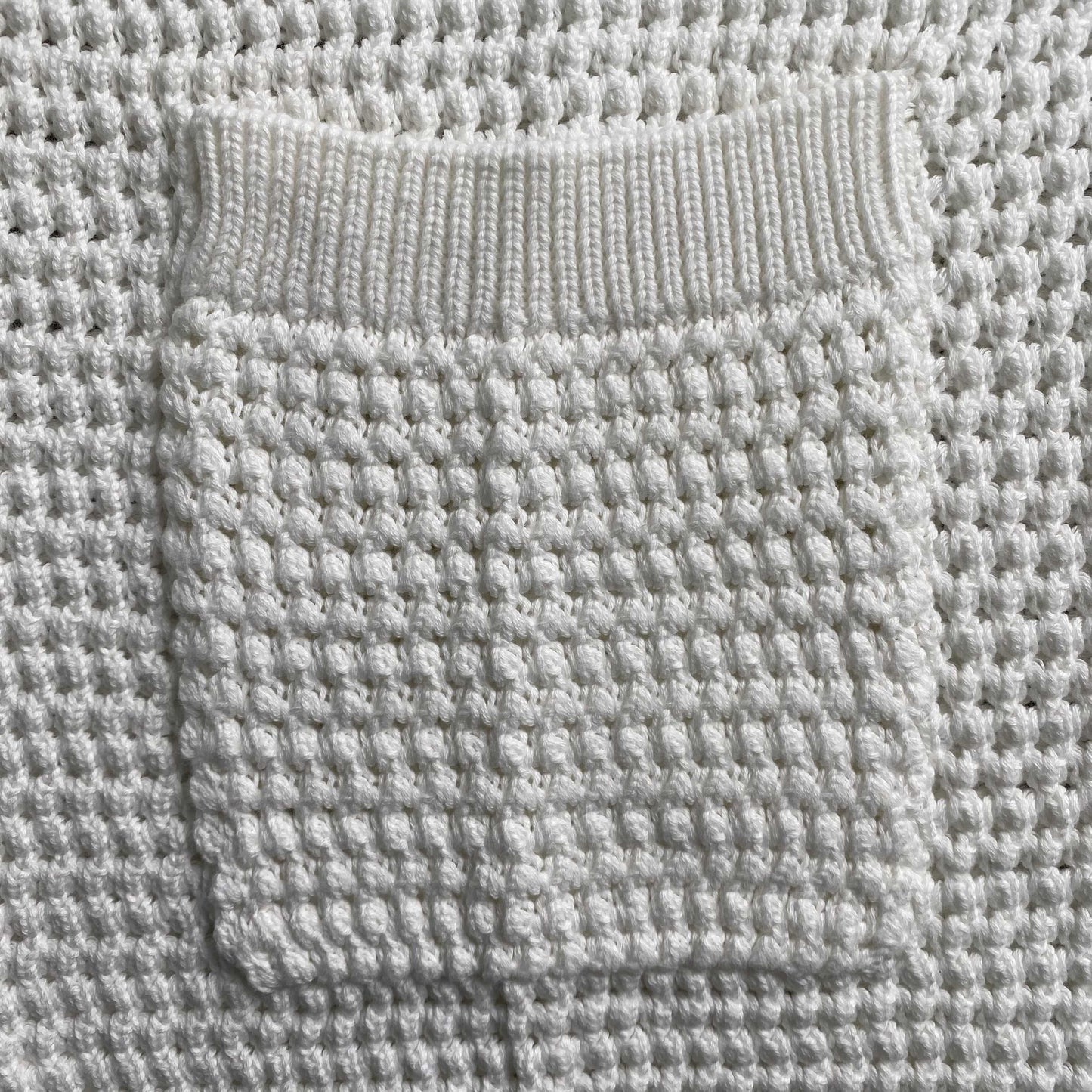 Casablanca Crochet Set White Green