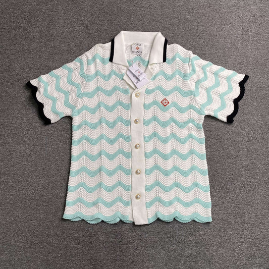 Casablanca Crochet Set White Green