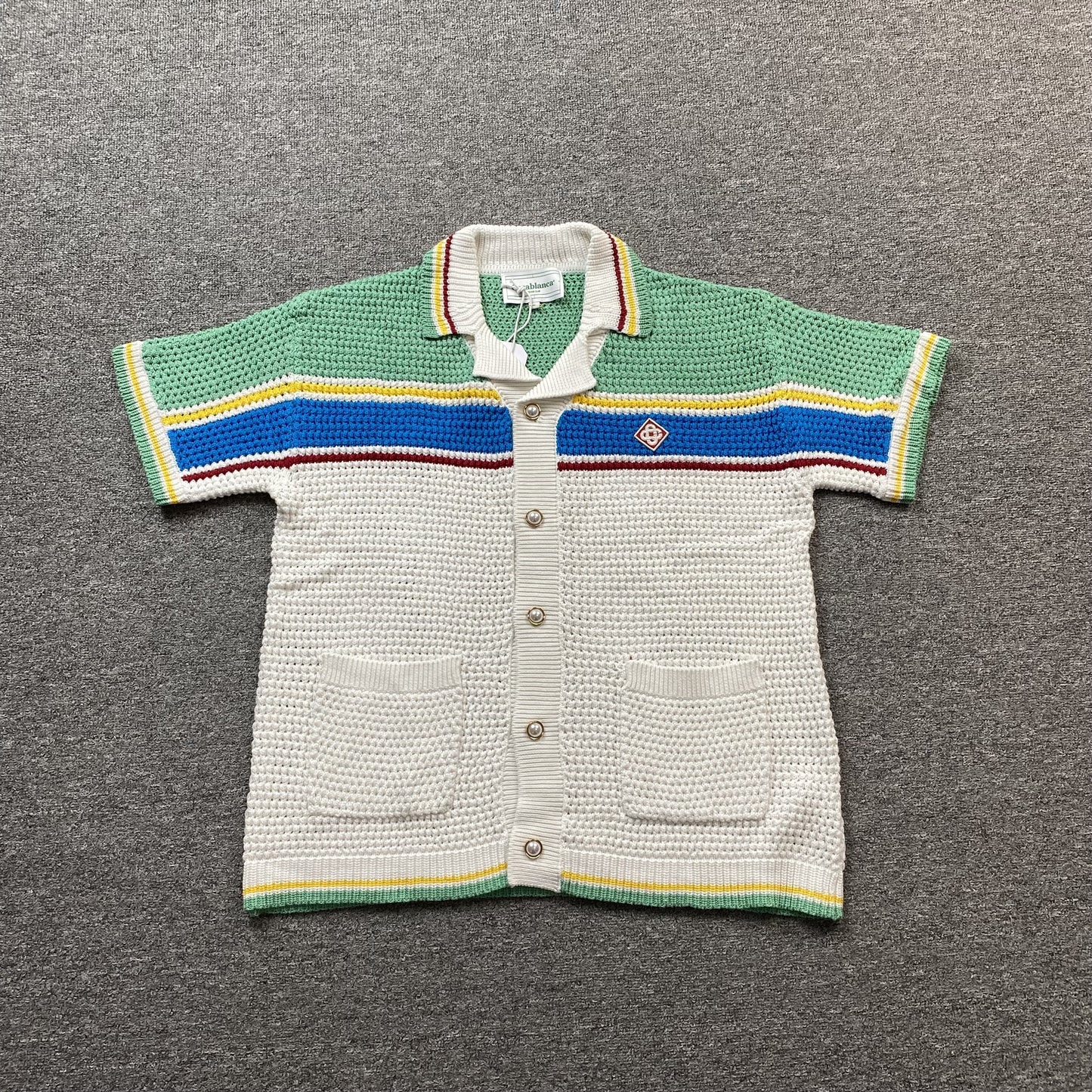 Casablanca Crochet Set White Green