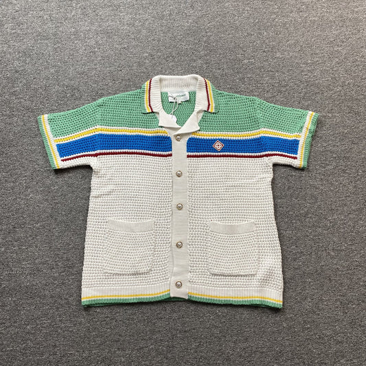 Casablanca Crochet Set White Green