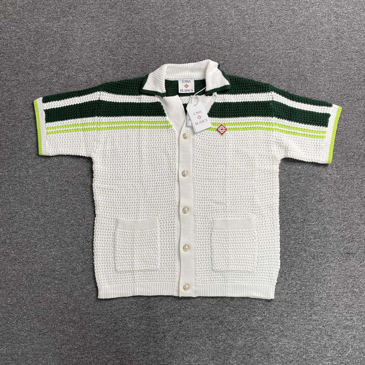 Casablanca Crochet Set White Green