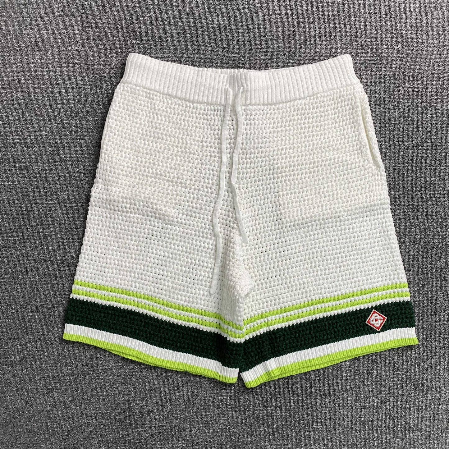 Casablanca Crochet Set White Green