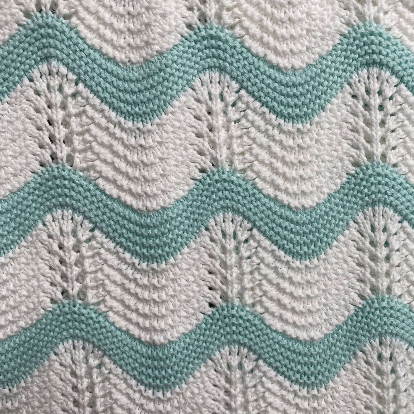 Casablanca Crochet Set White Green