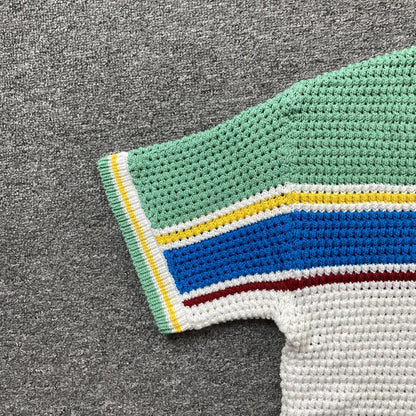 Casablanca Crochet Set White Green