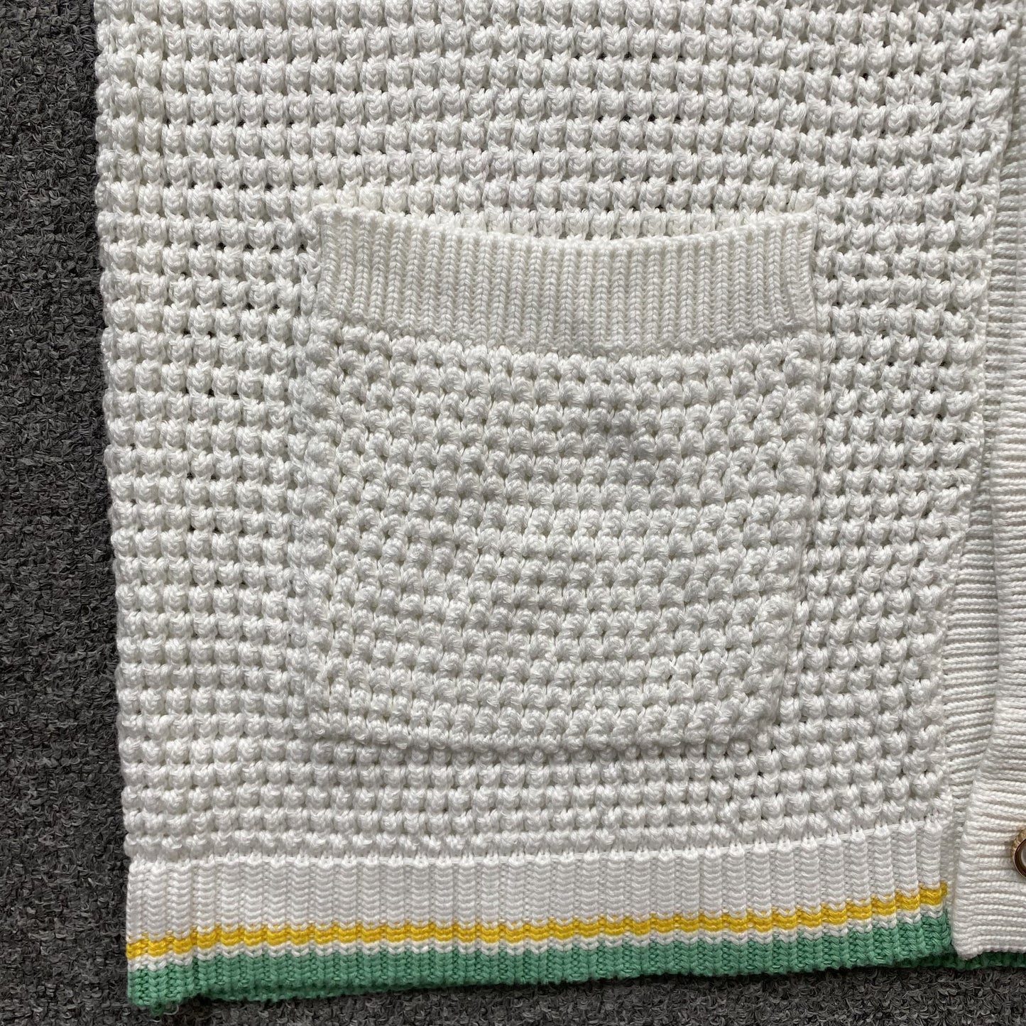 Casablanca Crochet Set White Green