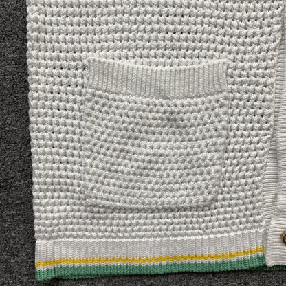 Casablanca Crochet Set White Green