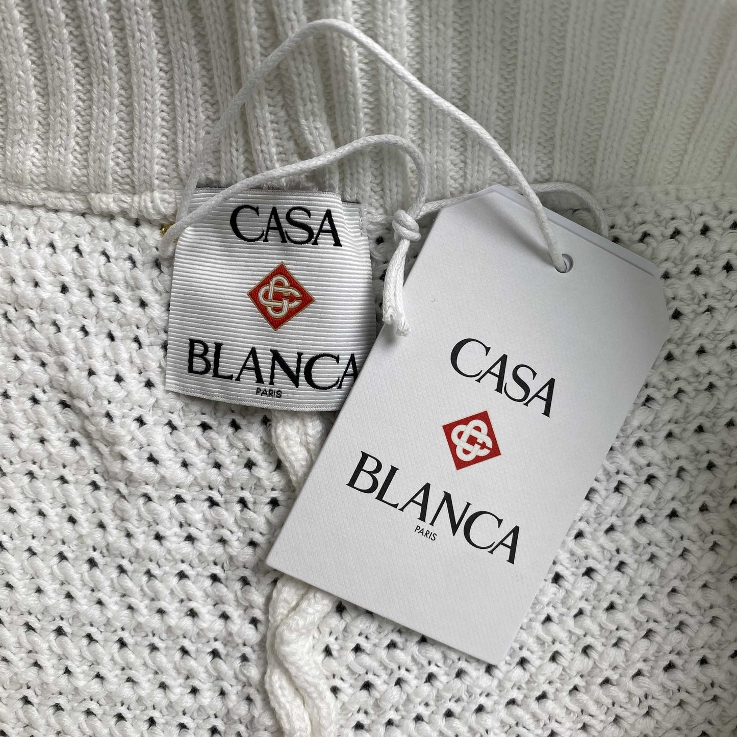 Casablanca Crochet Set White Green