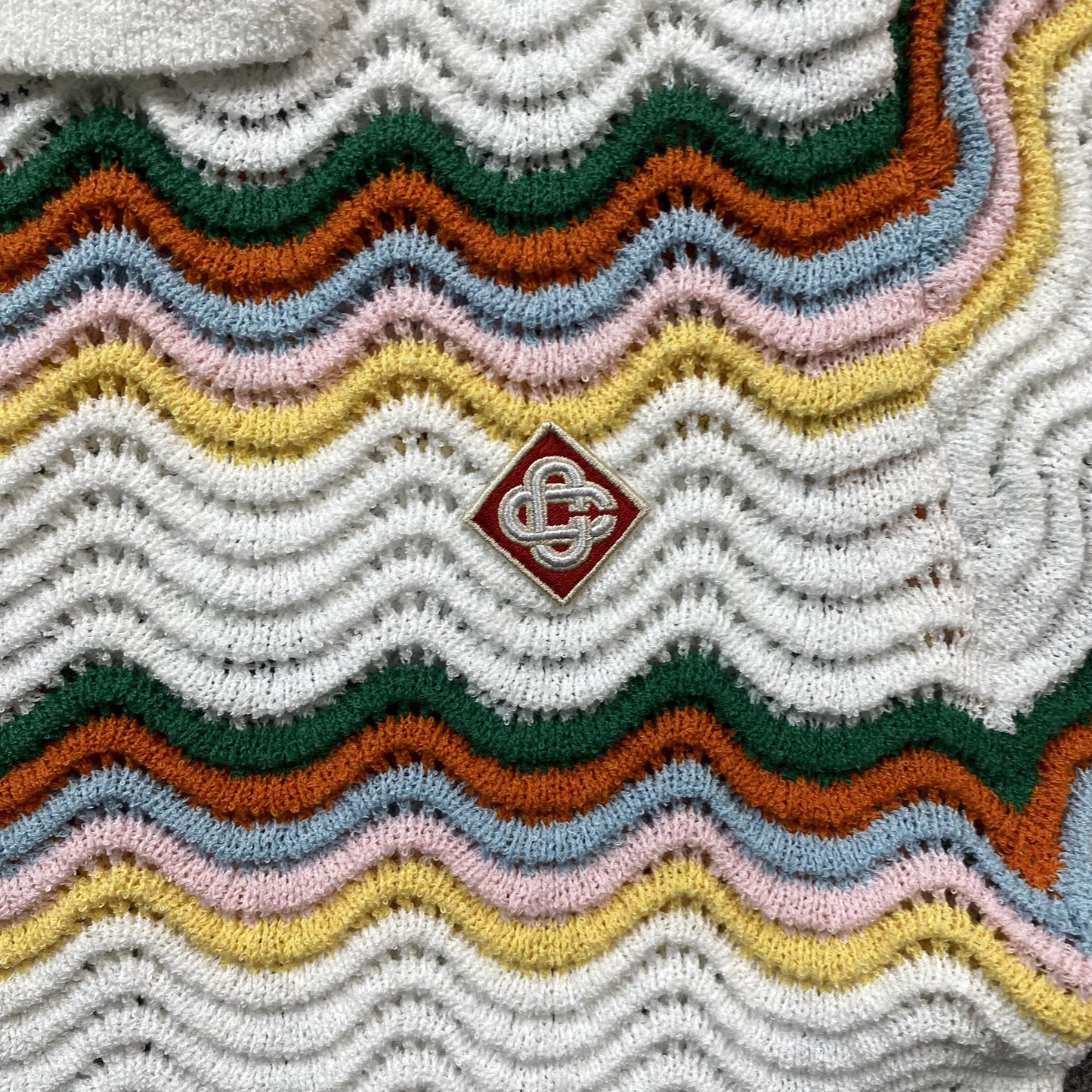 Casablanca Crochet Set White Multicolor