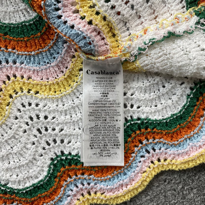 Casablanca Crochet Set White Multicolor