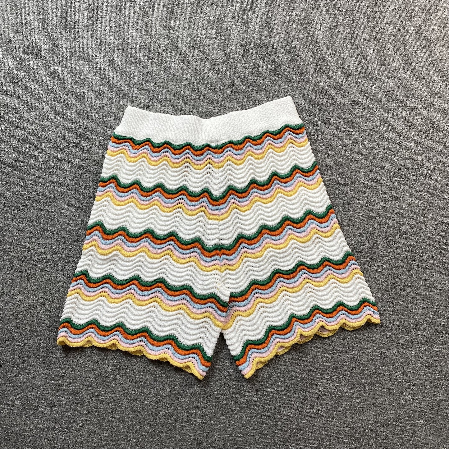 Casablanca Crochet Set White Multicolor